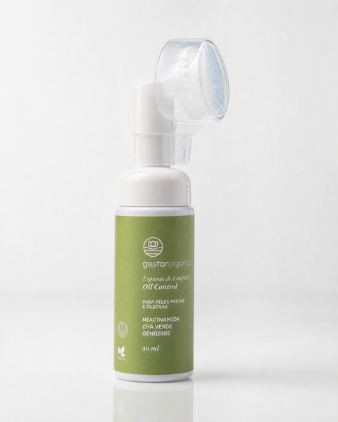 MINI ESPUMA DE LIMPEZA OIL CONTROL 50ML - GESTAR ORGANICS