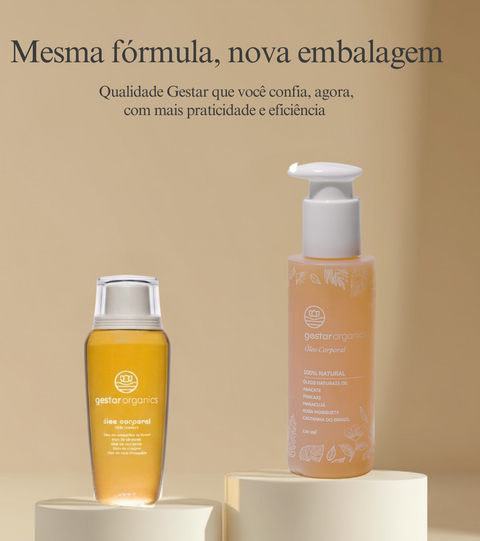 Óleo Corporal Gestante 100% natural - Anti Estrias