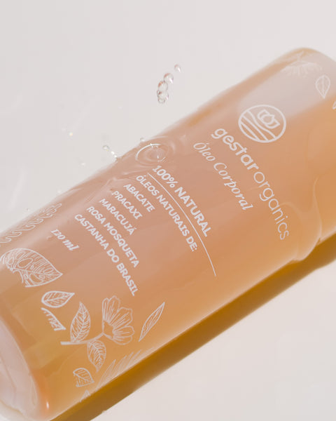 Óleo Corporal Gestante 100% natural - Anti Estrias