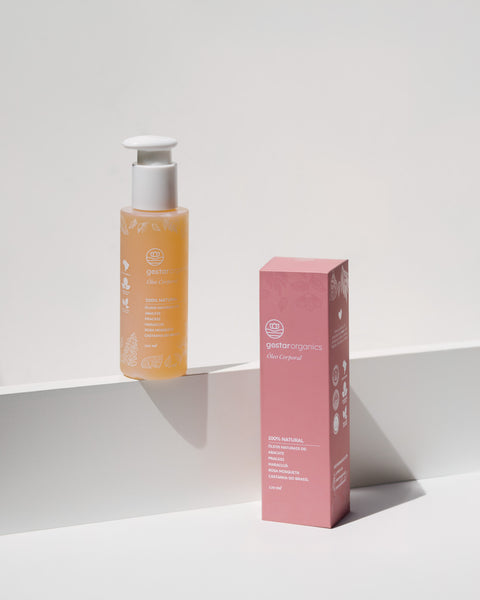 Óleo Corporal Gestante 100% natural - Anti Estrias