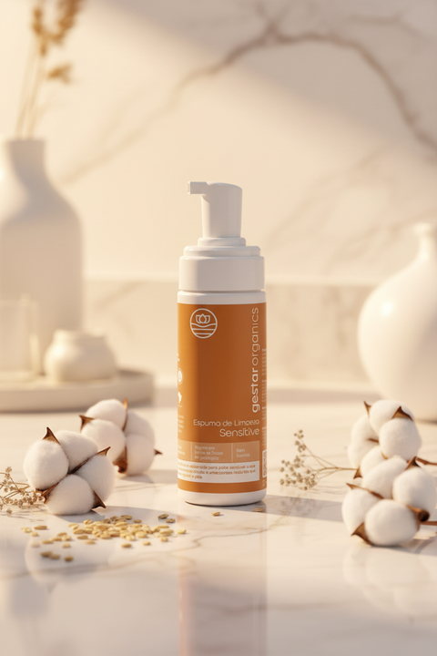 Espuma Sensitive — Banheiro Elegante
