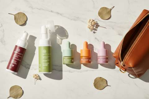 Kit Travel Size Gestar Organics - Flat Lay