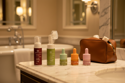Kit Travel Size Gestar Organics - Linha dos 5 Produtos