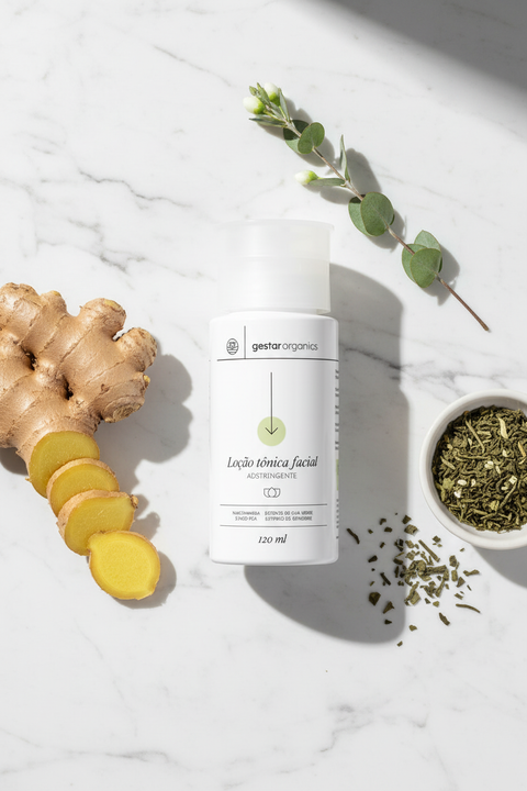 Loção Tônica — Ingredientes Naturais