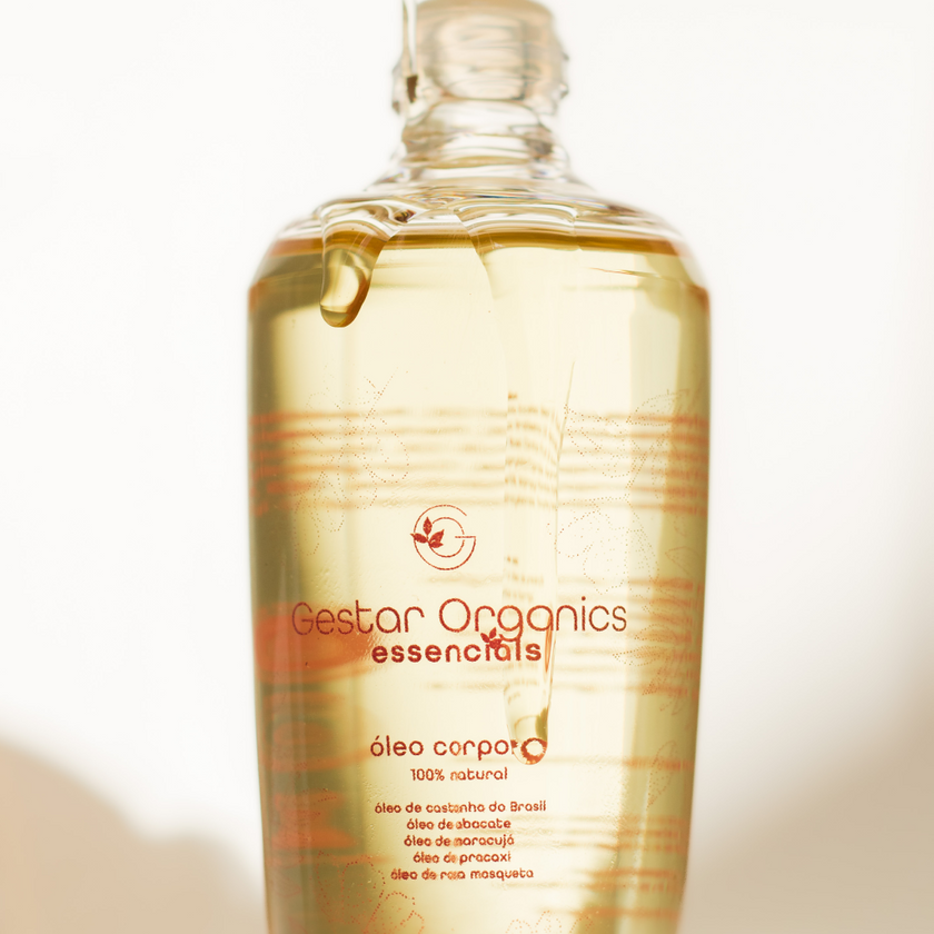 Óleo Corporal Gestante 100% Natural Anti Estrias - Gestar Organics